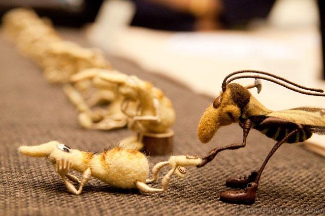 вторая международная выставка "Искусство Куклы" 2011г. Куклы и игрушки ручной работы. Handmade doll and toys.