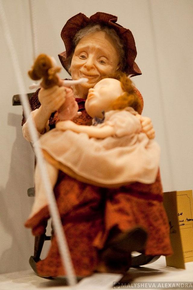 вторая международная выставка "Искусство Куклы" 2011г. Куклы и игрушки ручной работы. Handmade doll and toys.