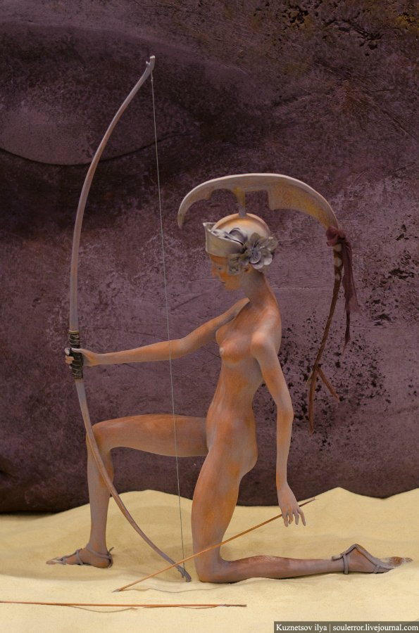 вторая международная выставка "Искусство Куклы" 2011г. Куклы и игрушки ручной работы. Handmade doll and toys.