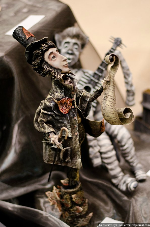 вторая международная выставка "Искусство Куклы" 2011г. Куклы и игрушки ручной работы. Handmade doll and toys.