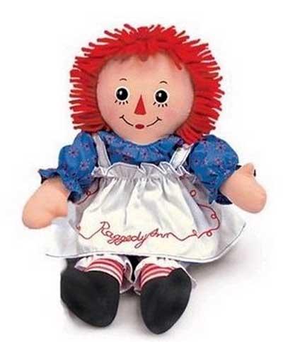 Кукла Raggedy Ann. Раггеди Энн. Ручная работа.