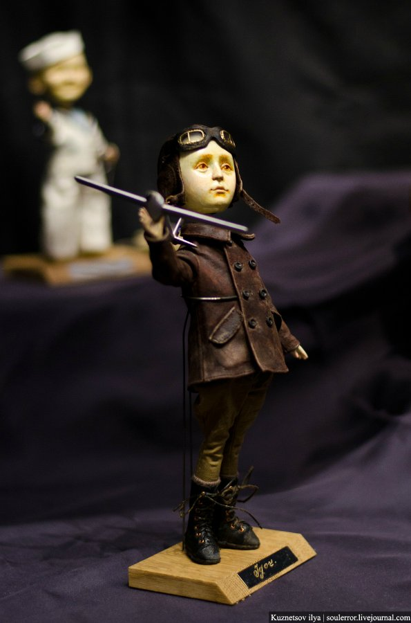 вторая международная выставка "Искусство Куклы" 2011г. Куклы и игрушки ручной работы. Handmade doll and toys.