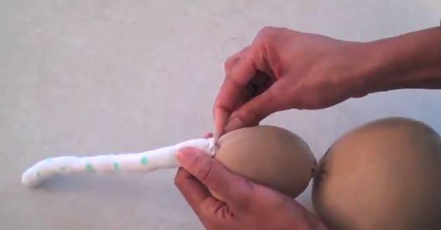 кукла ручной работы, handmade doll, мастер класс куклы, diy doll, как сшить куклу без выкройки, кукла из носка, игрушка из носка, sock doll, sock toy