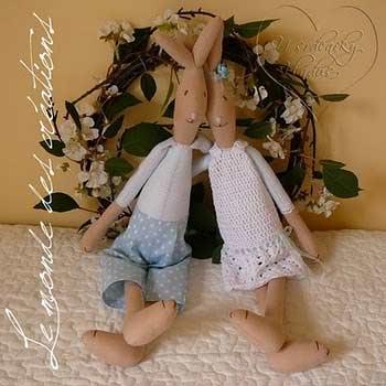 Текстильный заяц своими руками. Зайчики из ткани ручная работа. Тряпичные зайцы хандмэйд. Выкройка зайцев Handmade. Для уюта в доме.