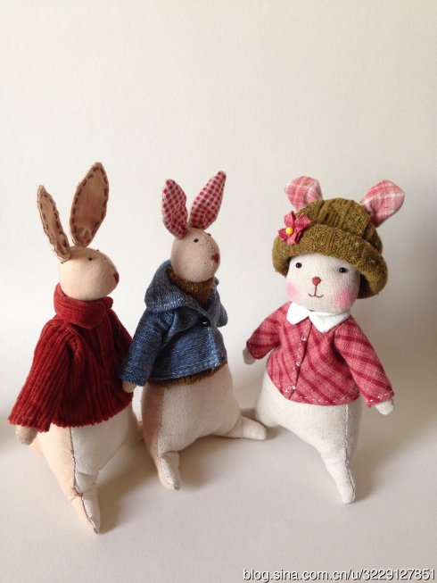 Выкройка милого зайчика. Как сшить милого текстильного зайца