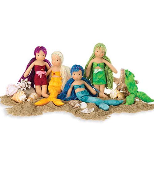 Кукла русалка ручная работа, текстильная русалочка, mermaid handmade doll, mermaid wool, waldorf doll mermaid. Вальдорфская кукла-русалка. Русалка сваляная из шерсти