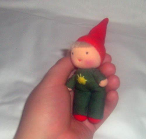 Мастер-класс по текстильной кукле. Как сшить куколку Гномика своими руками? Шьем куклу для кукольного домика. Лучшая игрушка в дорогу.