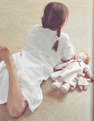 Текстильная кукла своими руками. Выкройка тряпичной куклы для дочки