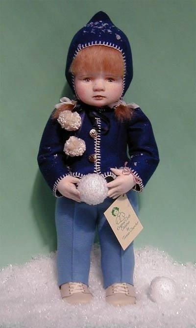 текстильная кукла, кукла ручной работы, handmade doll
