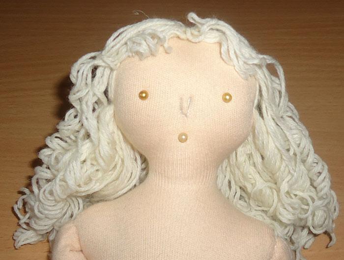 Мастер-класс куклы ангела. Как сшить текстильную куклу ангела. Выкройка куклы ангела.