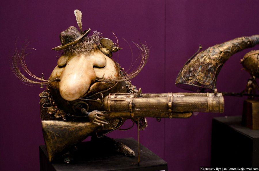 вторая международная выставка "Искусство Куклы" 2011г. Куклы и игрушки ручной работы. Handmade doll and toys.