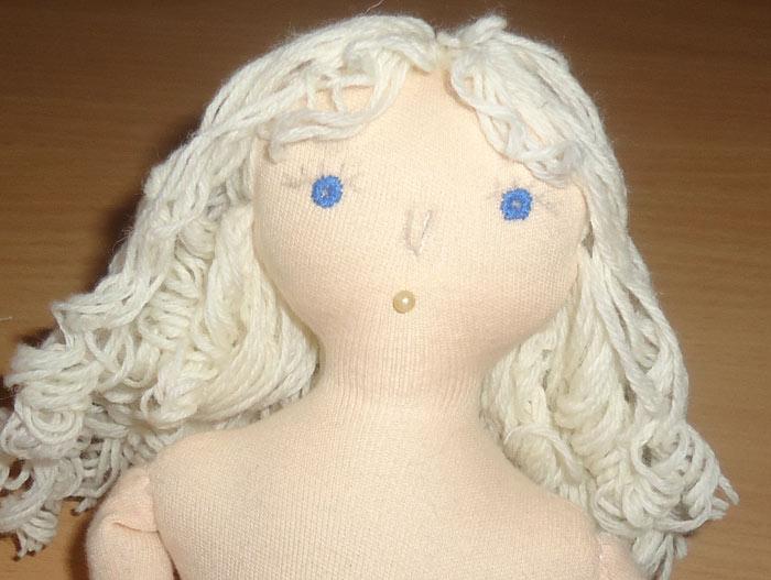 Мастер-класс куклы ангела. Как сшить текстильную куклу ангела. Выкройка куклы ангела.