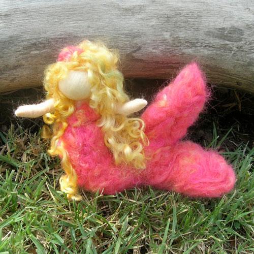 Кукла русалка ручная работа, текстильная русалочка, mermaid handmade doll, mermaid wool, waldorf doll mermaid. Вальдорфская кукла-русалка. Русалка сваляная из шерсти