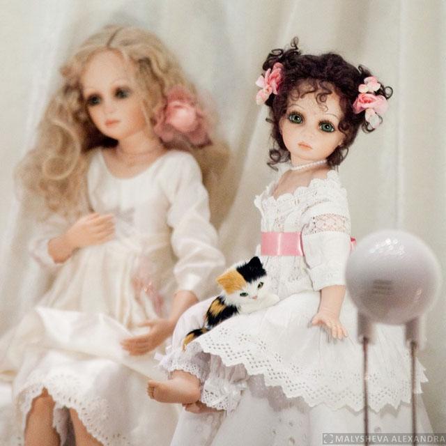 вторая международная выставка "Искусство Куклы" 2011г. Куклы и игрушки ручной работы. Handmade doll and toys.