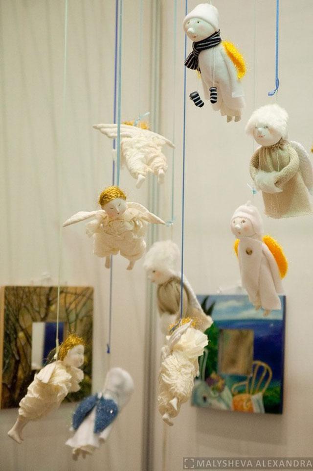 вторая международная выставка "Искусство Куклы" 2011г. Куклы и игрушки ручной работы. Handmade doll and toys.