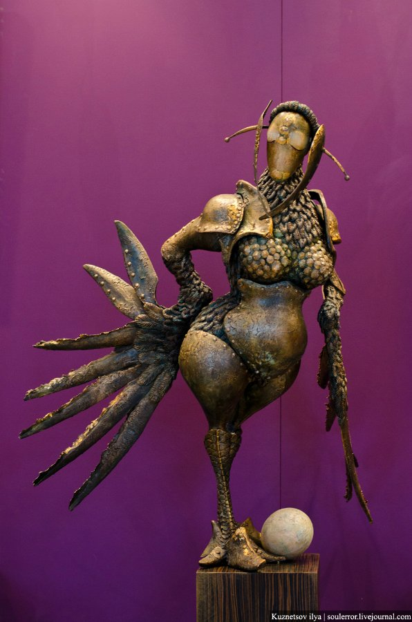 вторая международная выставка "Искусство Куклы" 2011г. Куклы и игрушки ручной работы. Handmade doll and toys.