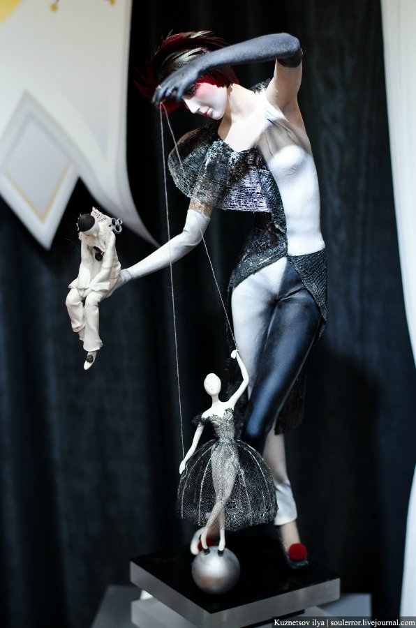 вторая международная выставка "Искусство Куклы" 2011г. Куклы и игрушки ручной работы. Handmade doll and toys.