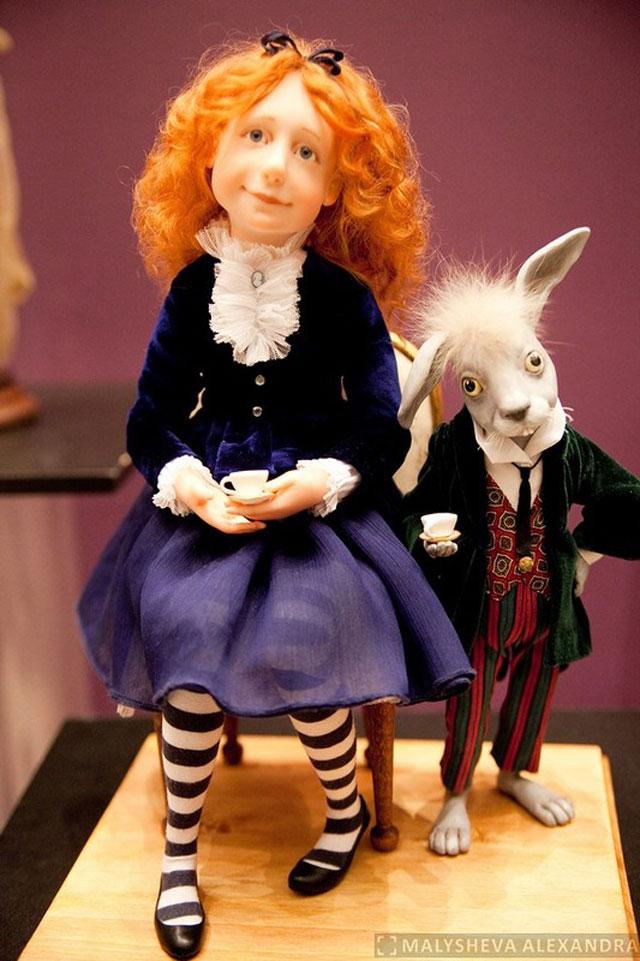 вторая международная выставка "Искусство Куклы" 2011г. Куклы и игрушки ручной работы. Handmade doll and toys.