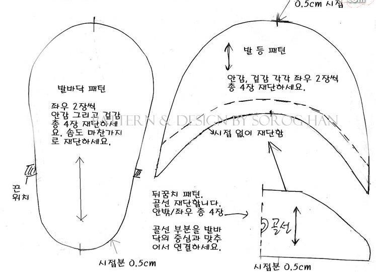 Выкройка обуви для кукол-детей. Мастер-класс по кукольной обуви. Как шить куклам обувь.