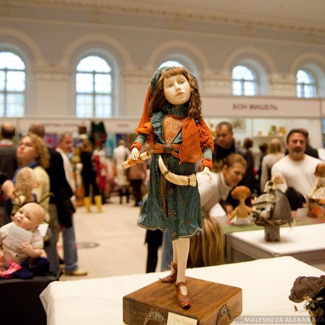 вторая международная выставка "Искусство Куклы" 2011г. Куклы и игрушки ручной работы. Handmade doll and toys.