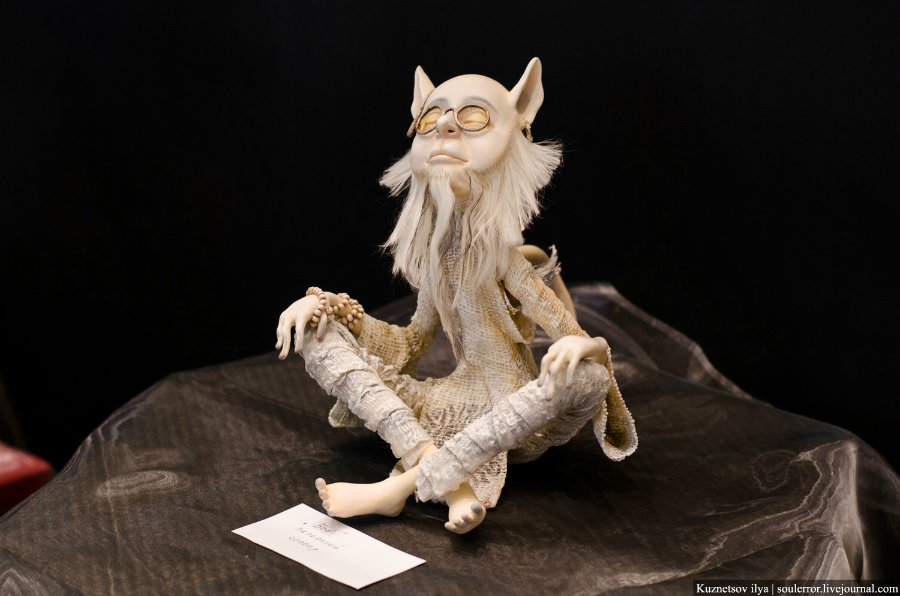 вторая международная выставка "Искусство Куклы" 2011г. Куклы и игрушки ручной работы. Handmade doll and toys.