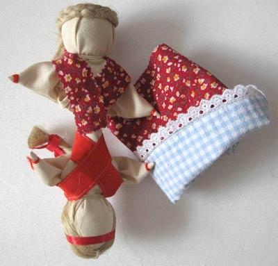 Кукла-перевертыш. Мастер-класс.