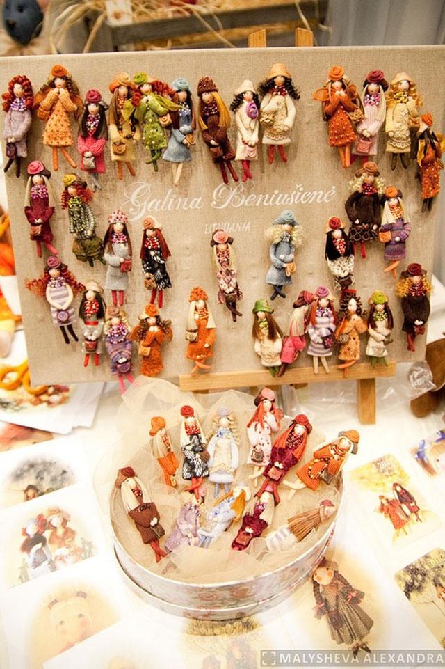 вторая международная выставка "Искусство Куклы" 2011г. Куклы и игрушки ручной работы. Handmade doll and toys.