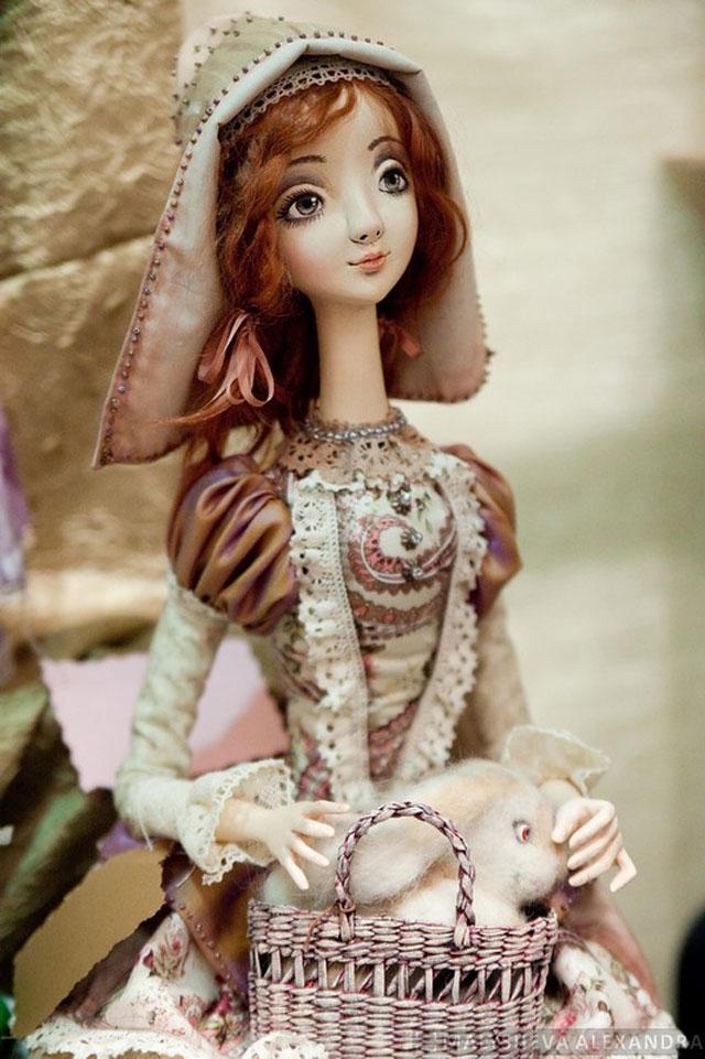 вторая международная выставка "Искусство Куклы" 2011г. Куклы и игрушки ручной работы. Handmade doll and toys.