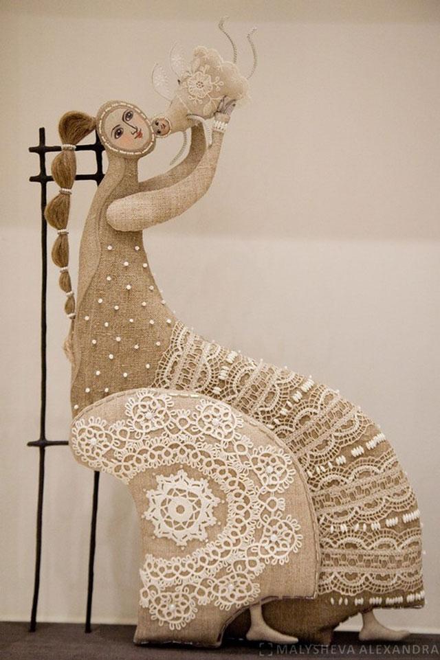 вторая международная выставка "Искусство Куклы" 2011г. Куклы и игрушки ручной работы. Handmade doll and toys.