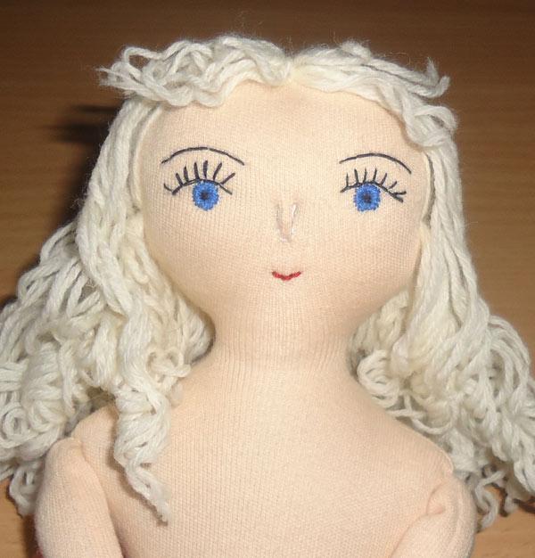 Мастер-класс куклы ангела. Как сшить текстильную куклу ангела. Выкройка куклы ангела.