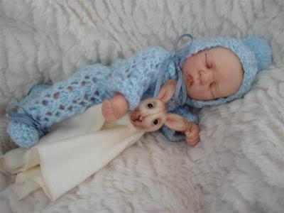 текстильная кукла, кукла ручной работы, handmade doll, младенец ручной работы