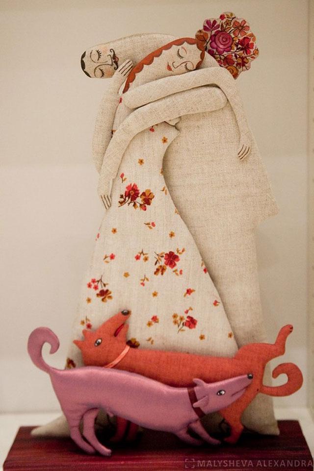 вторая международная выставка "Искусство Куклы" 2011г. Куклы и игрушки ручной работы. Handmade doll and toys.