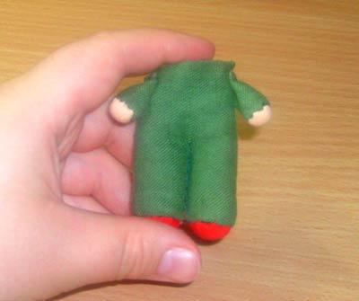 Мастер-класс по текстильной кукле. Как сшить куколку Гномика своими руками? Шьем куклу для кукольного домика. Лучшая игрушка в дорогу.