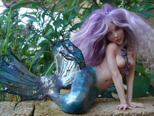Кукла русалка ручная работа, текстильная русалочка, русалка авторской работы, mermaid handmade doll