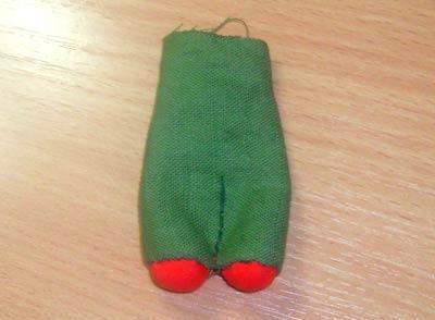 Мастер-класс по текстильной кукле. Как сшить куколку Гномика своими руками? Шьем куклу для кукольного домика. Лучшая игрушка в дорогу.