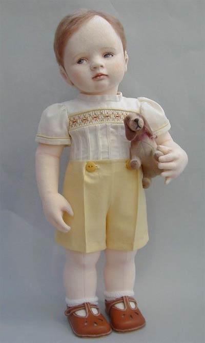текстильная кукла, кукла ручной работы, handmade doll