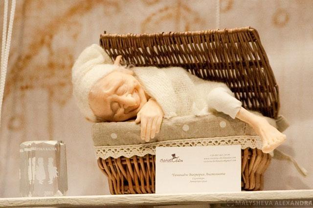 вторая международная выставка "Искусство Куклы" 2011г. Куклы и игрушки ручной работы. Handmade doll and toys.