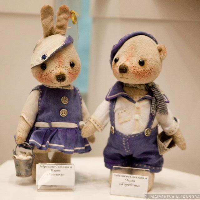 вторая международная выставка "Искусство Куклы" 2011г. Куклы и игрушки ручной работы. Handmade doll and toys.