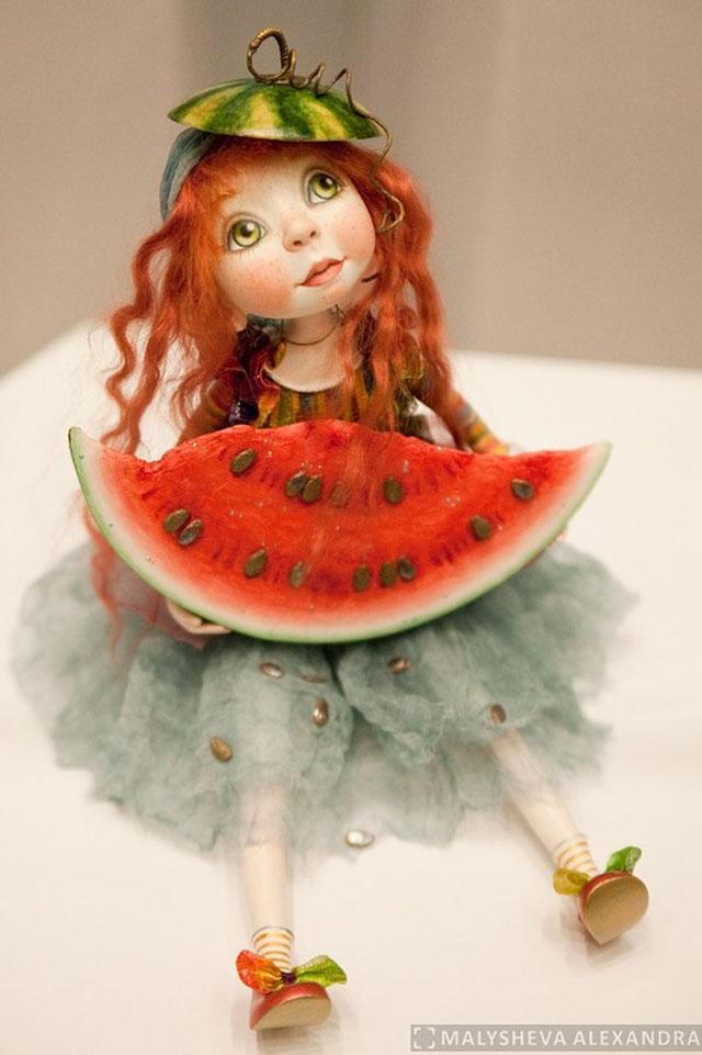 вторая международная выставка "Искусство Куклы" 2011г. Куклы и игрушки ручной работы. Handmade doll and toys.