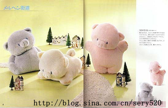 Выкройки поросят. Выкройки свиней. Выкройки свинок. Игрушечная ферма. Как сшить свинью