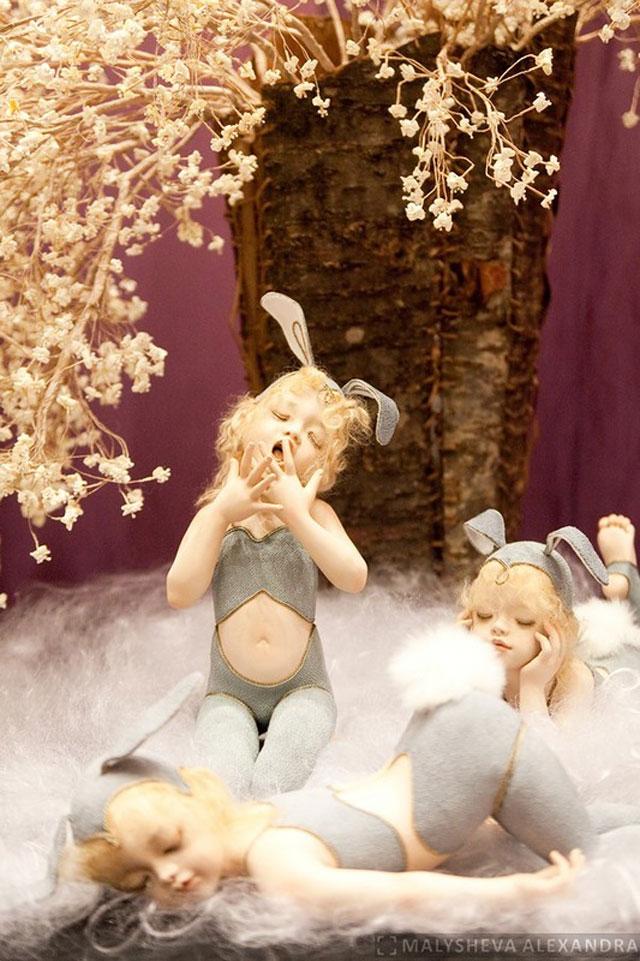 вторая международная выставка "Искусство Куклы" 2011г. Куклы и игрушки ручной работы. Handmade doll and toys.