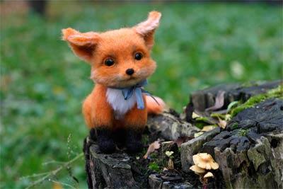 Сухое валяние. Игрушка своими руками.