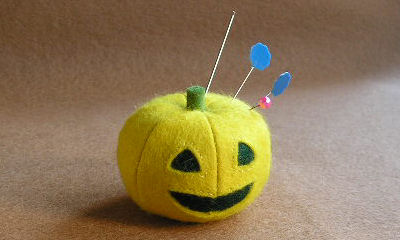 Текстильная тыква на Хэллоуин своими руками. Как сшить тыкву.