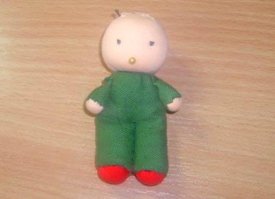 Мастер-класс по текстильной кукле. Как сшить куколку Гномика своими руками? Шьем куклу для кукольного домика. Лучшая игрушка в дорогу.