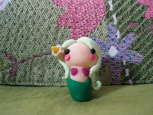 Кукла русалка ручная работа, текстильная русалочка, русалка авторской работы, mermaid handmade doll