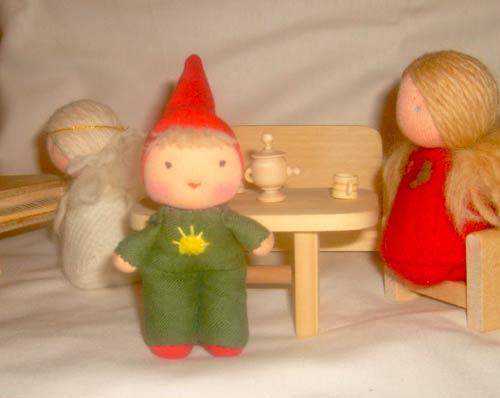Мастер-класс по текстильной кукле. Как сшить куколку Гномика своими руками? Шьем куклу для кукольного домика. Лучшая игрушка в дорогу.