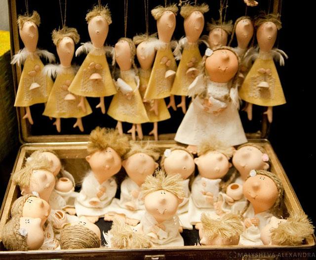 вторая международная выставка "Искусство Куклы" 2011г. Куклы и игрушки ручной работы. Handmade doll and toys.