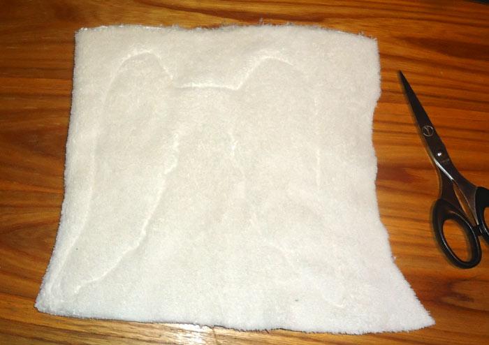 Мастер-класс куклы ангела. Как сшить текстильную куклу ангела. Выкройка куклы ангела.