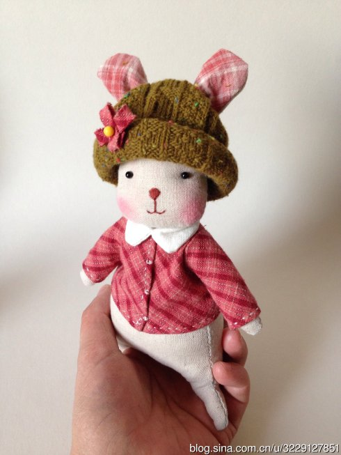 Выкройка милого зайчика. Как сшить милого текстильного зайца