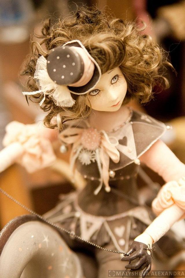 вторая международная выставка "Искусство Куклы" 2011г. Куклы и игрушки ручной работы. Handmade doll and toys.